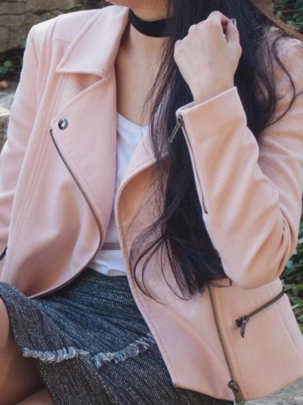 BANANA REPUBLIC CLASSIC MOTO WOMEN’S JACKET-SIZE 4-GREAT CONDITION! NEVER WORN!